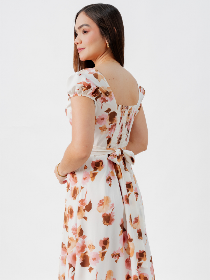 VESTIDO CASUAL LARGO CRISS PERLA