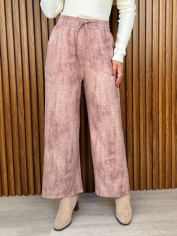 PANTALON PAULINA - PALO ROSA