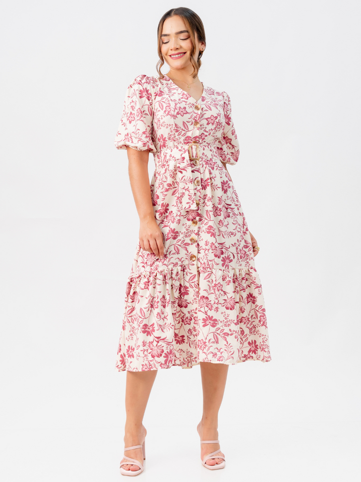 VESTIDO KENDALL - VINO