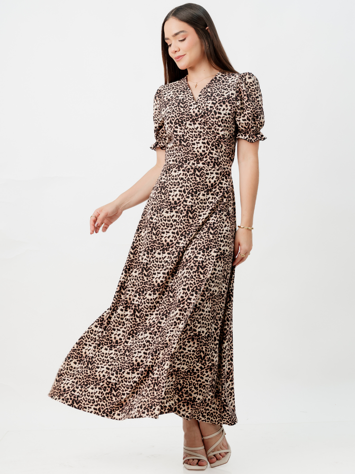 VESTIDO ENVOLVENTE ANI ANIMAL PRINT