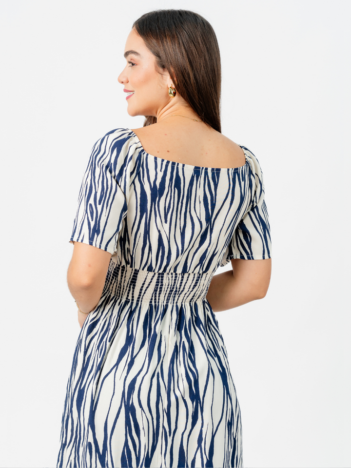 VESTIDO NINA - AZUL