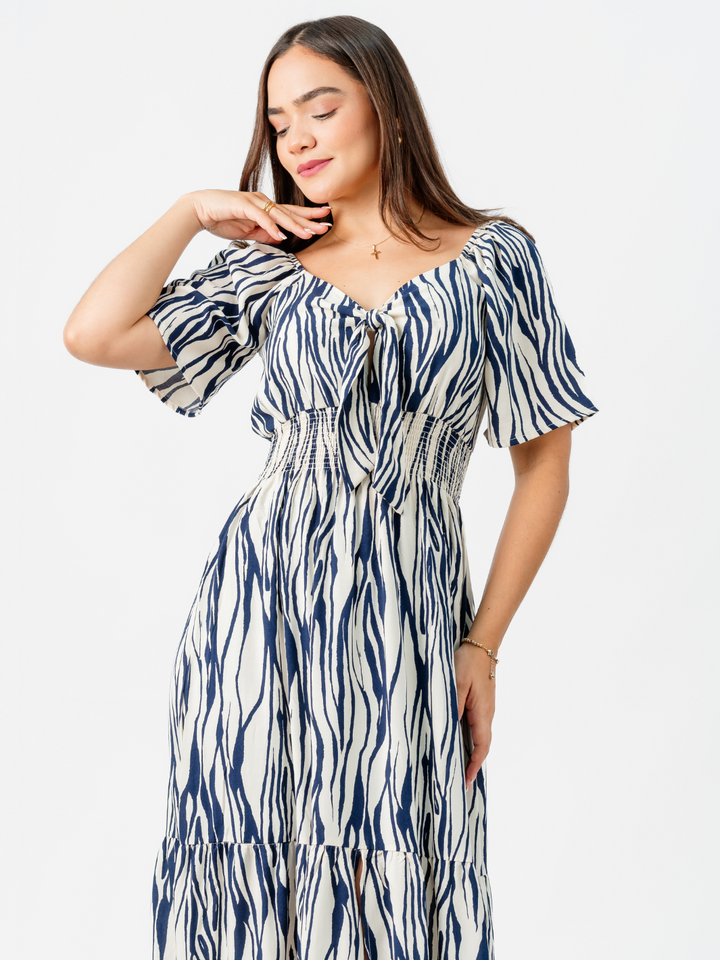 VESTIDO NINA - AZUL
