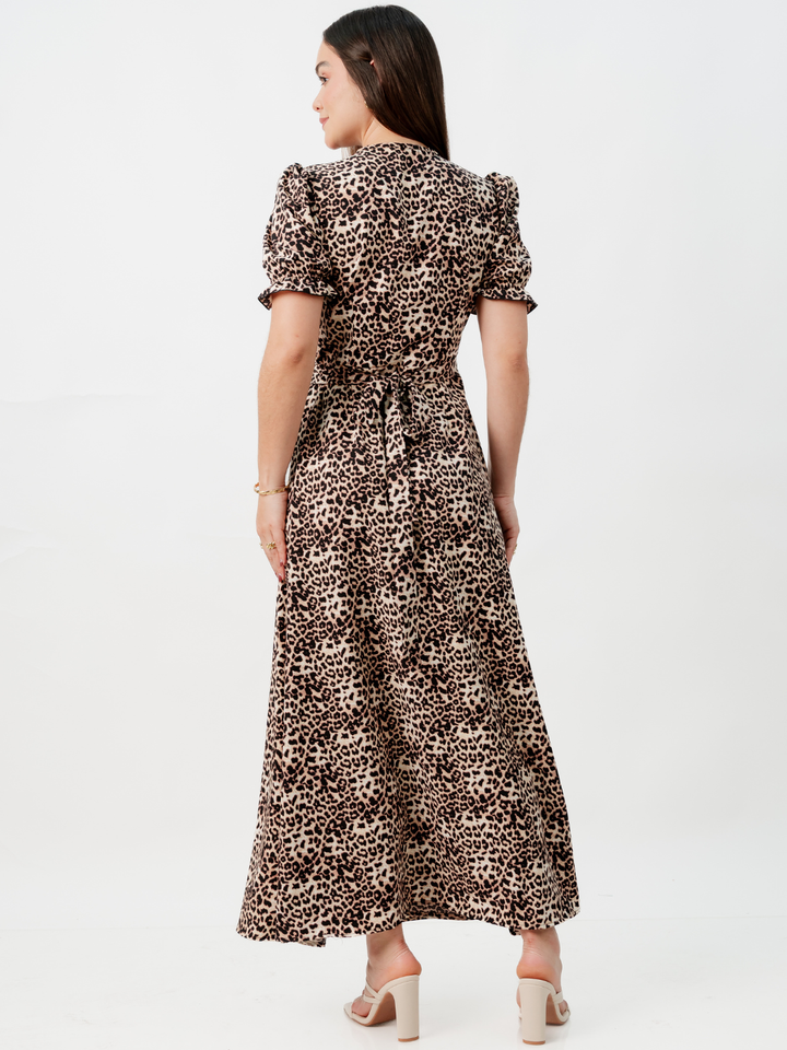 VESTIDO ENVOLVENTE ANI ANIMAL PRINT