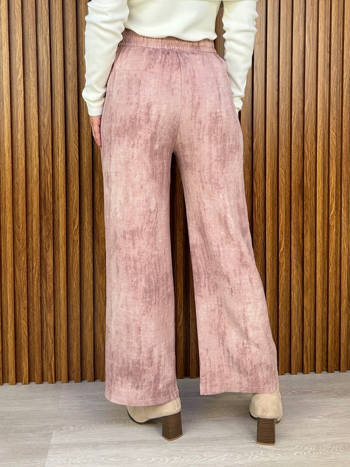 PANTALON PAULINA - PALO ROSA