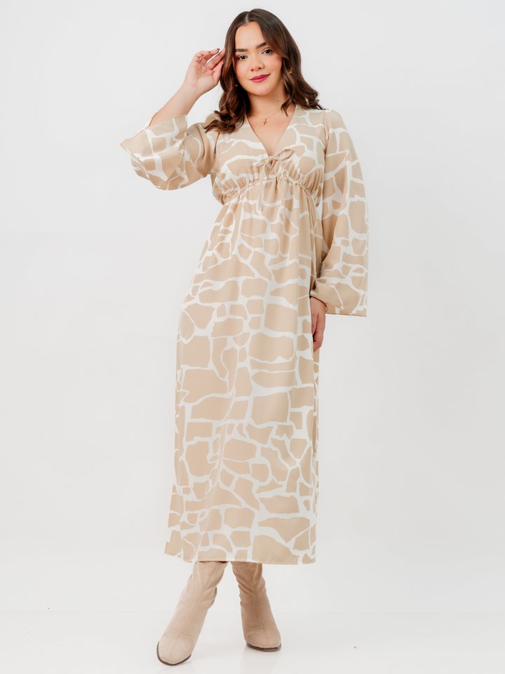 VESTIDO CRISTI - NUDE