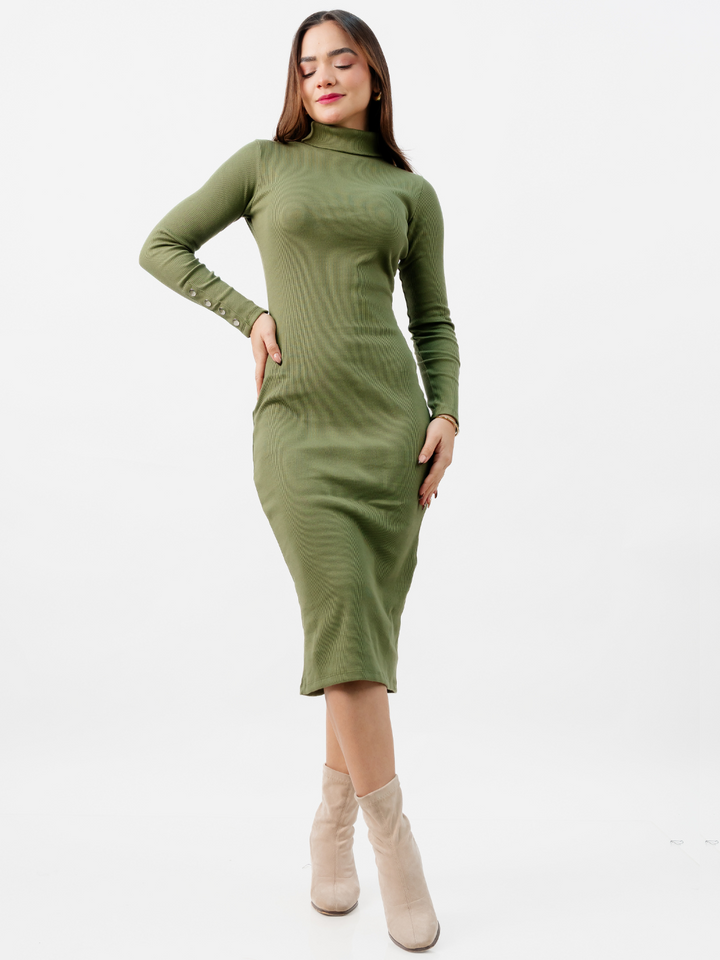 VESTIDO CASUAL XIOMARA VERDE