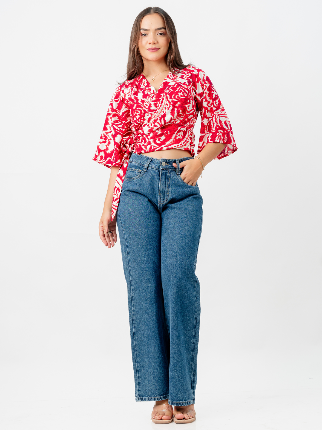 BLUSA GERALDINE - ROJO