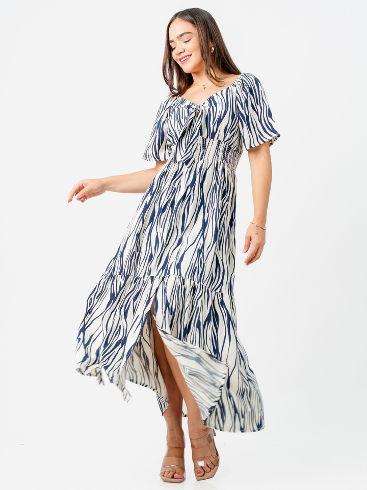 VESTIDO NINA - AZUL