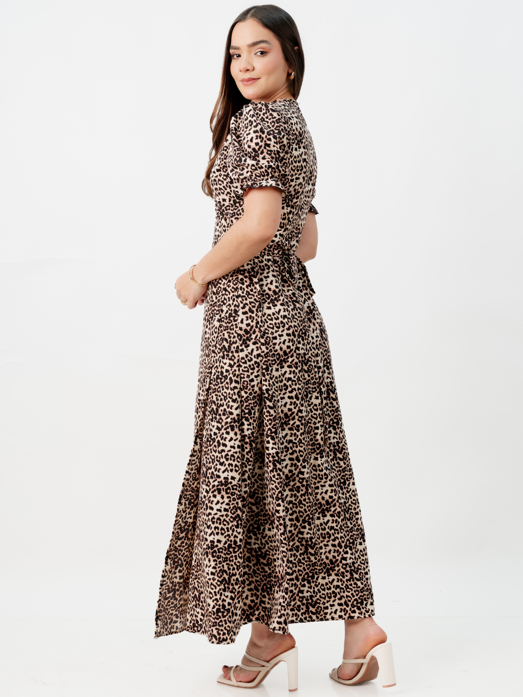 VESTIDO ENVOLVENTE ANI ANIMAL PRINT