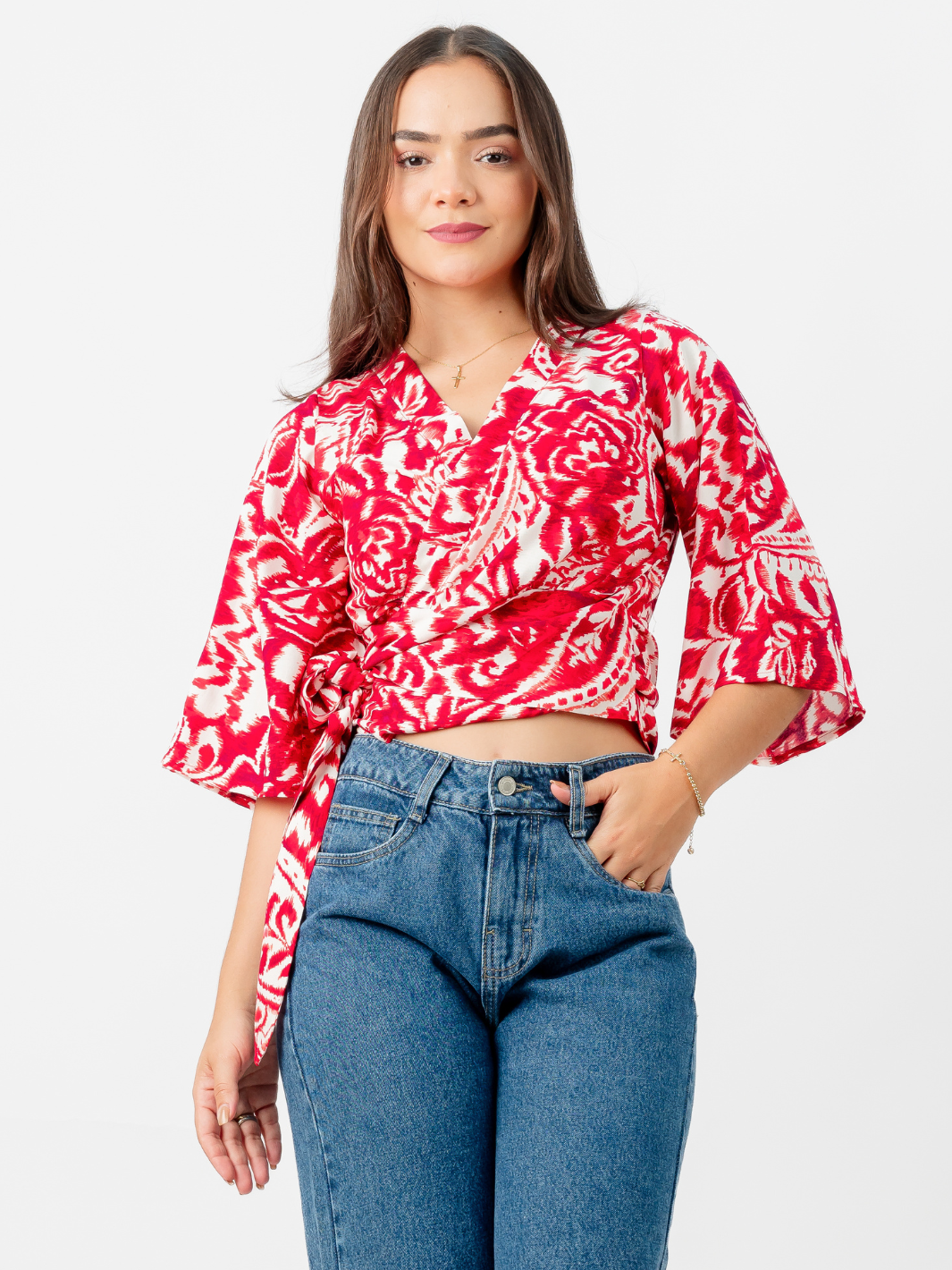 BLUSA GERALDINE - ROJO