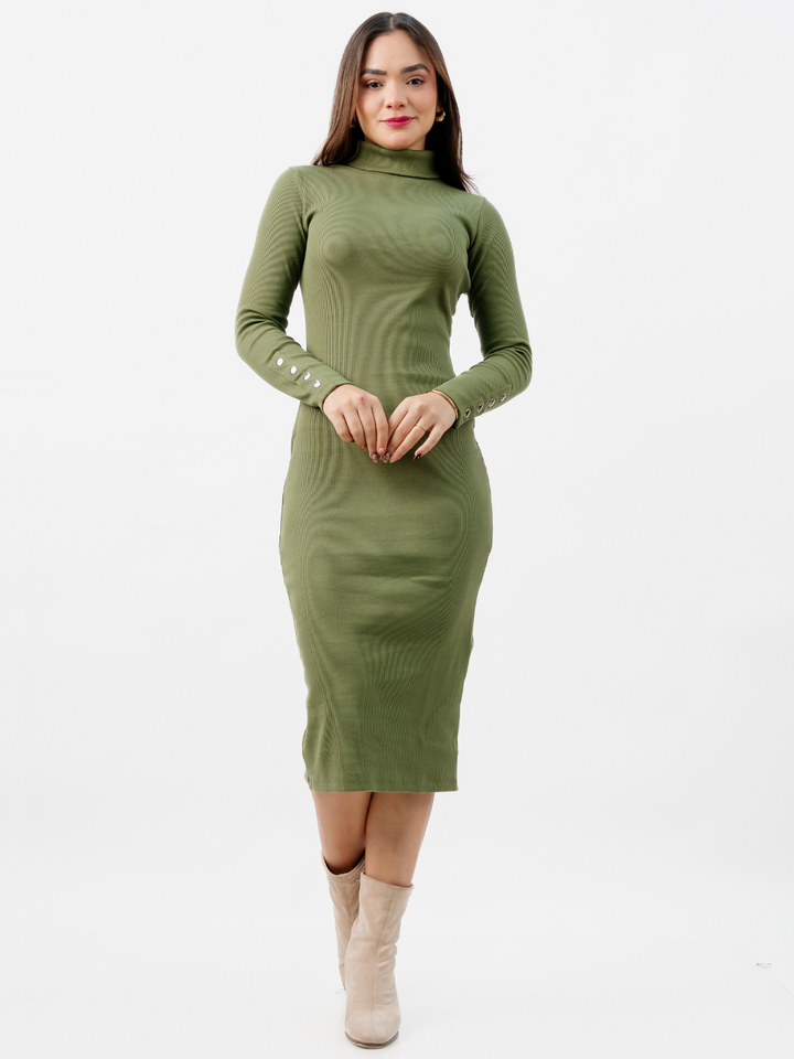 VESTIDO CASUAL XIOMARA VERDE