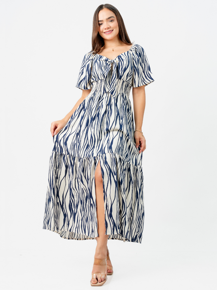 VESTIDO NINA - AZUL