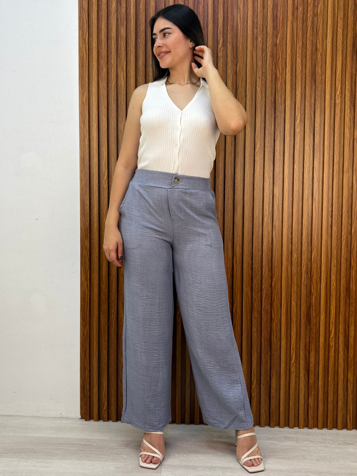 PANTALON HOLGADO FRANCIS ACERO