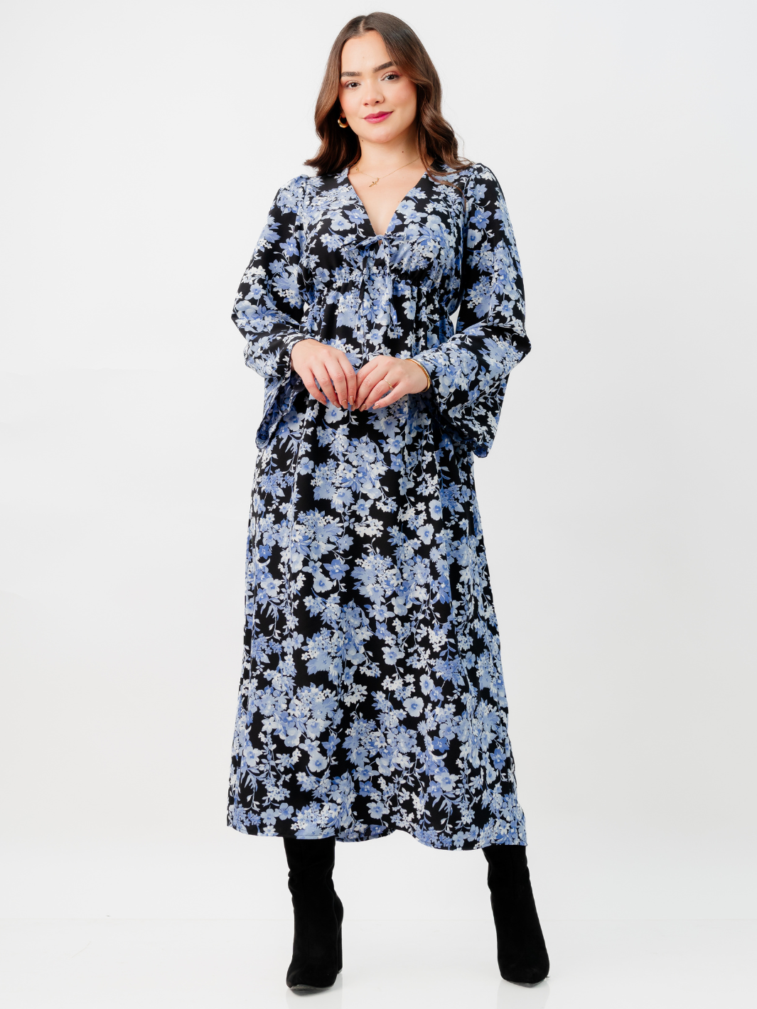 VESTIDO CRISTI - NEGRO