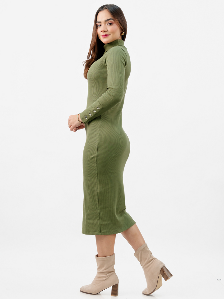 VESTIDO CASUAL XIOMARA VERDE