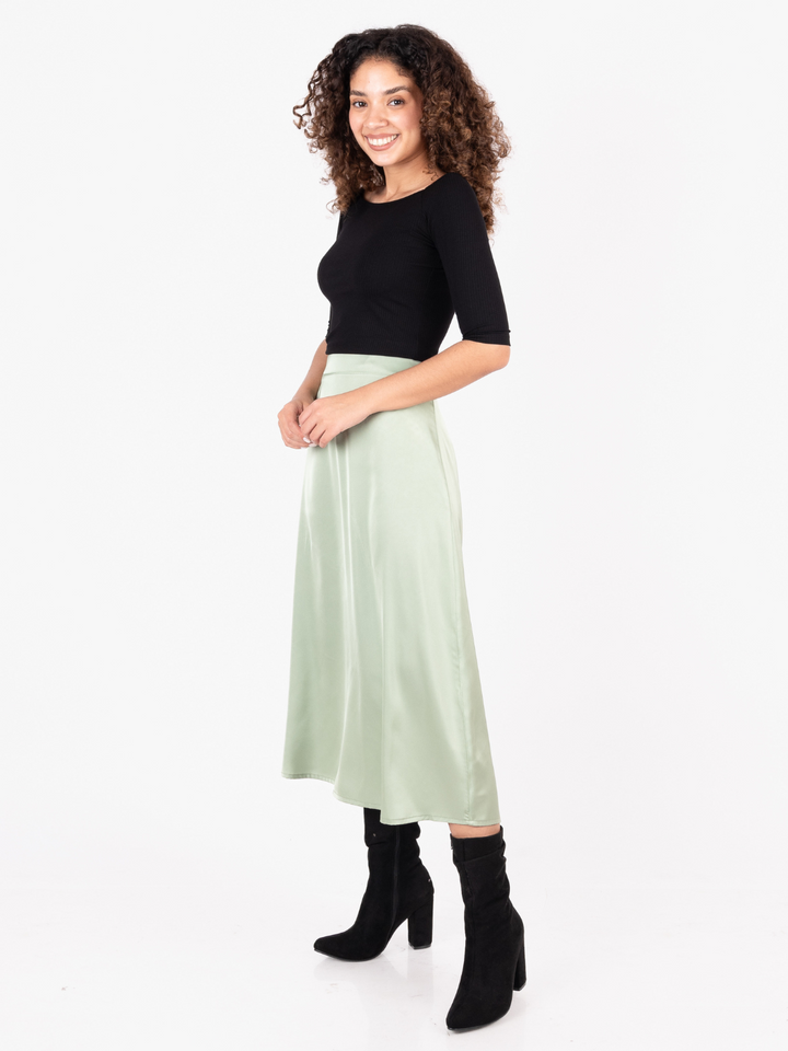 FALDA KORI - VERDE MANZANA