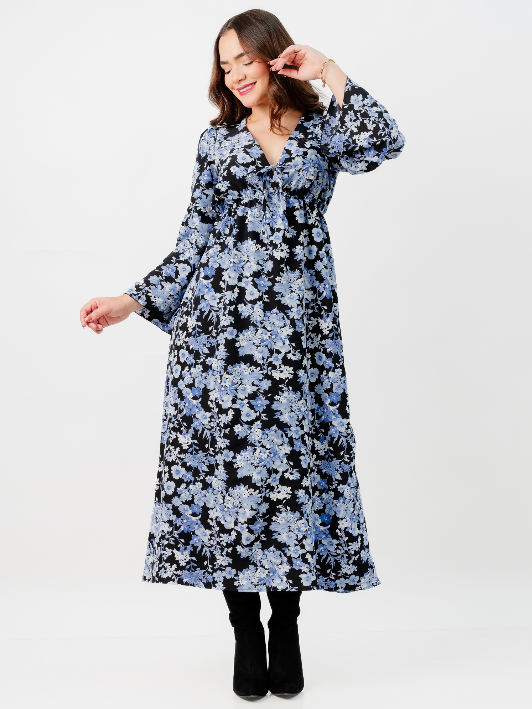VESTIDO CRISTI - NEGRO