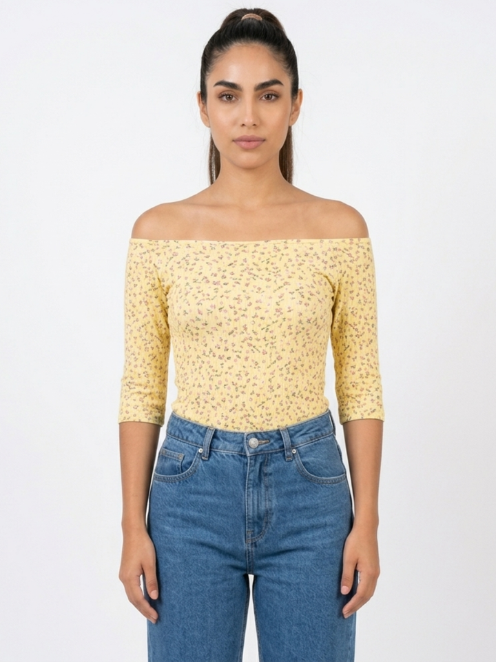 POLO BASICO CUELLO OJAL MAYA AMARILLO