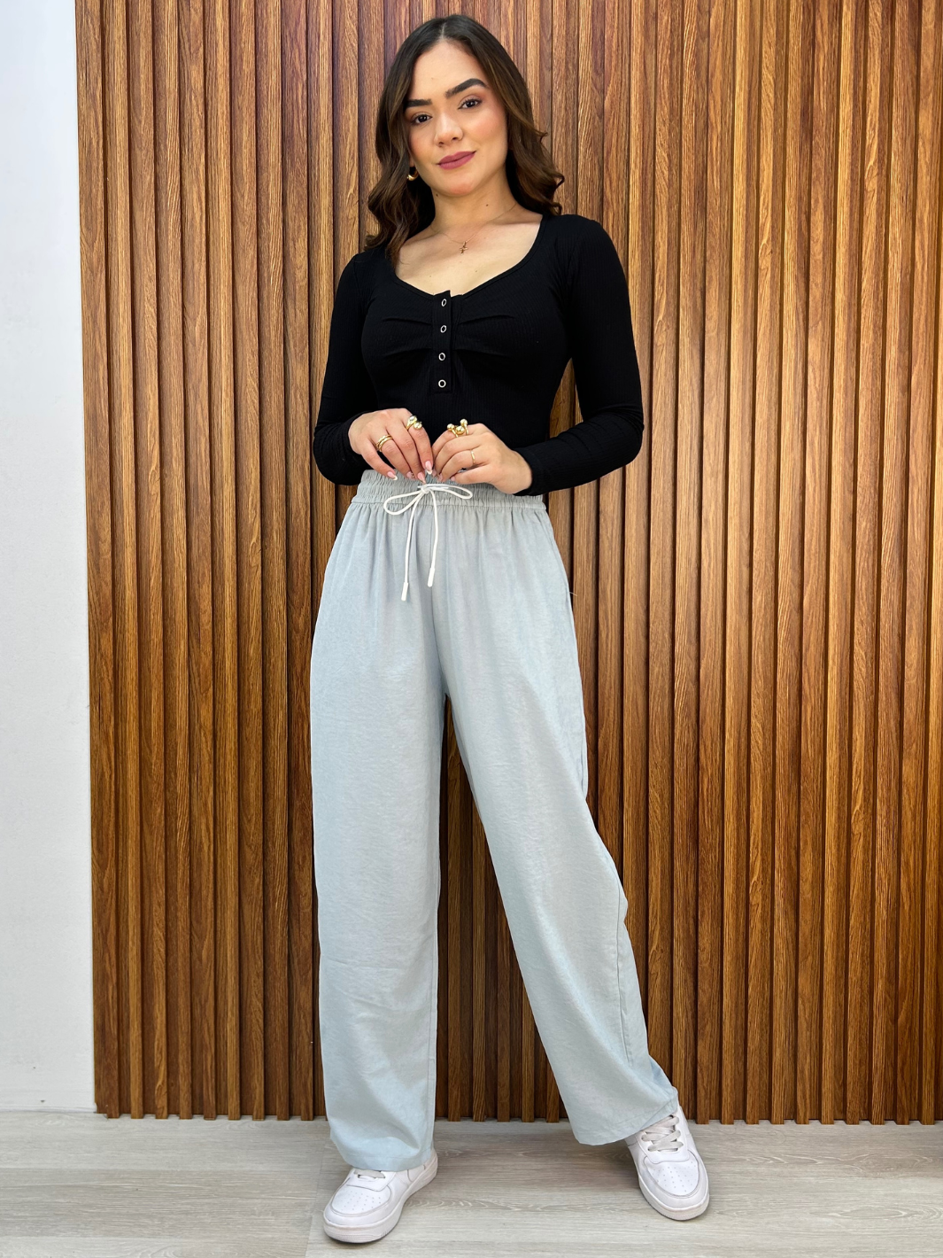 PANTALON HOLGADO ATENEA CEMENTO