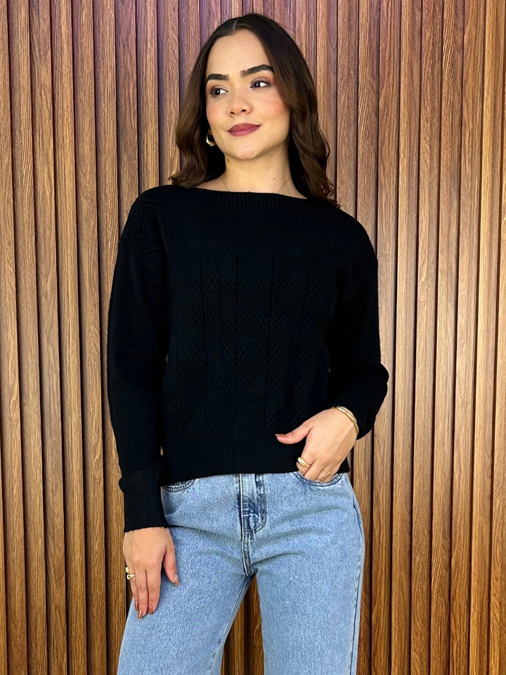 CHOMPA ANGIE - NEGRO