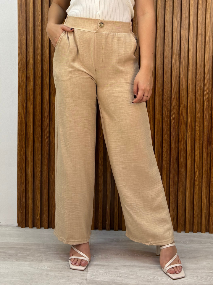 PANTALON HOLGADO FRANCIS BEIGE