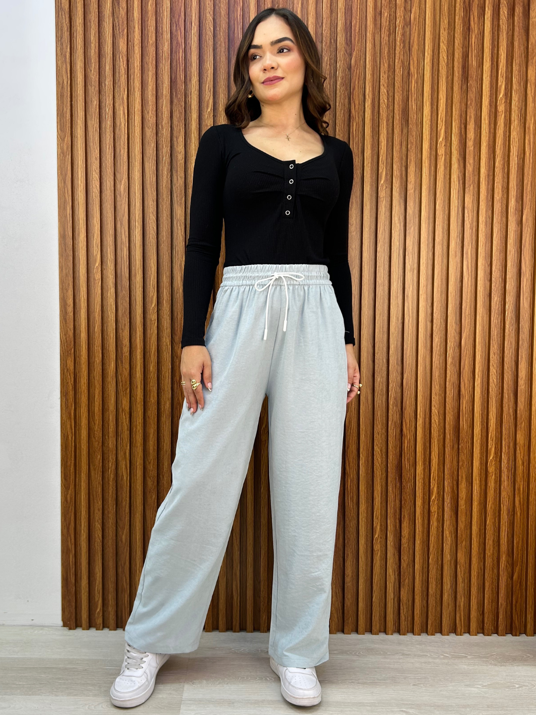 PANTALON HOLGADO ATENEA CEMENTO