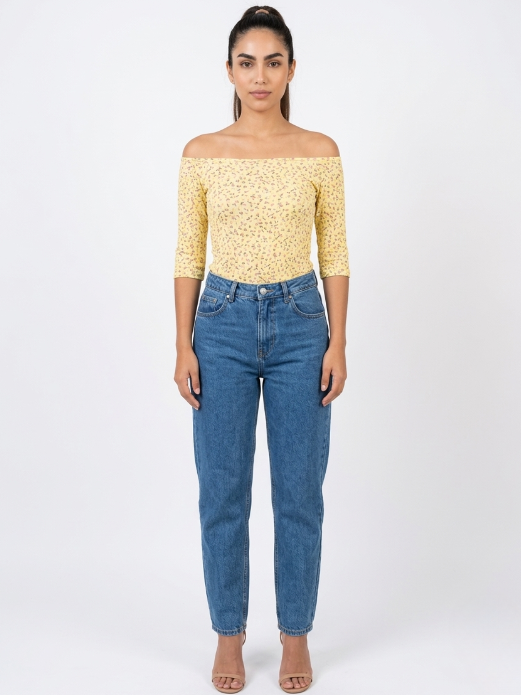 POLO BASICO CUELLO OJAL MAYA AMARILLO