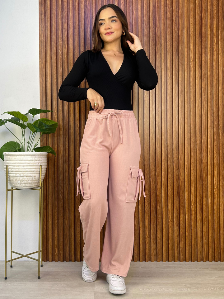 PANTALON NATY - PALO ROSA
