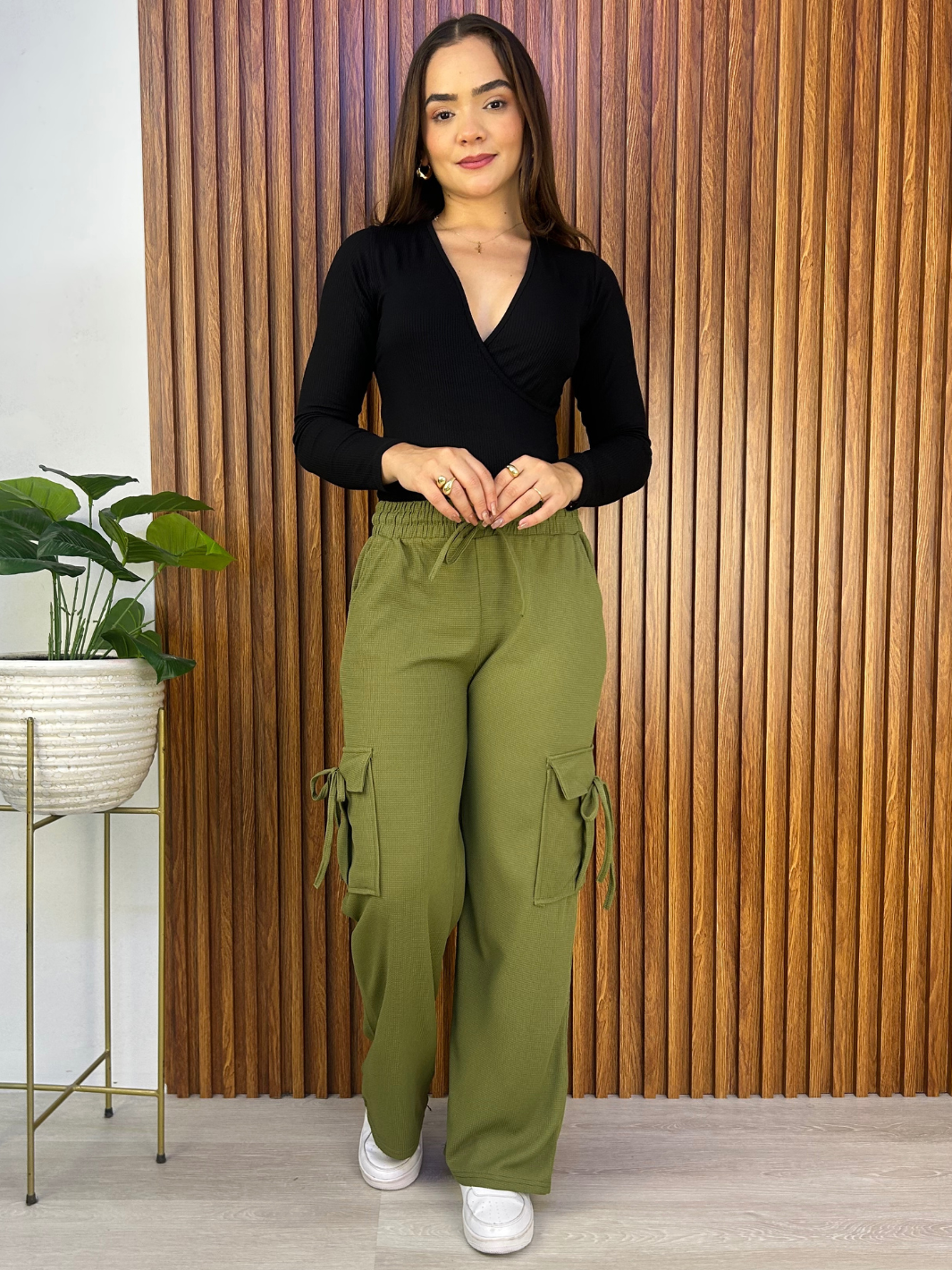 PANTALON NATY - VERDE