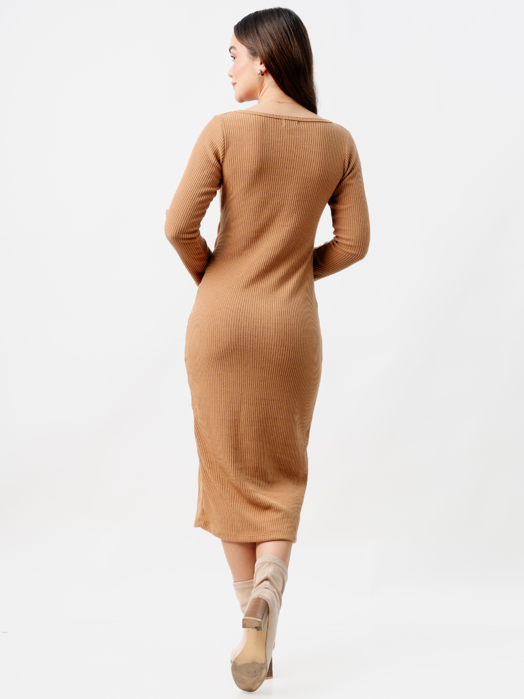 VESTIDO ROSELLA CAMEL