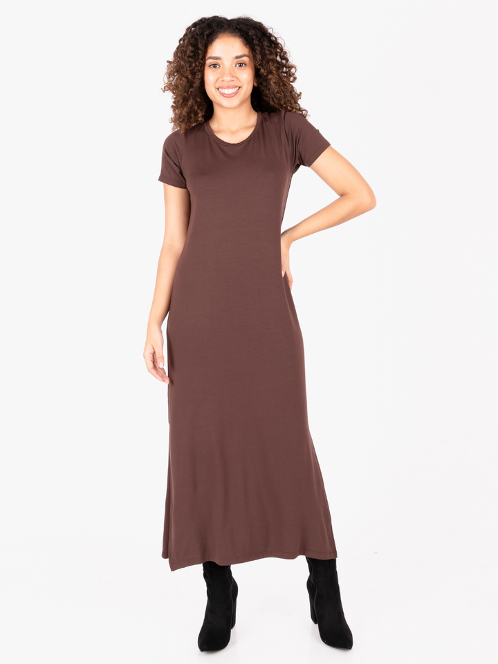 VESTIDO ALE - MARRON