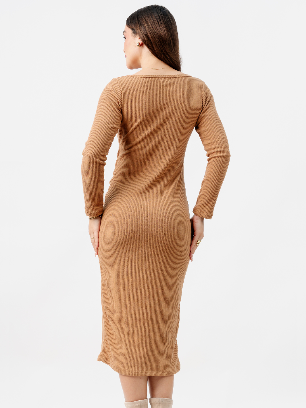 VESTIDO ROSELLA CAMEL