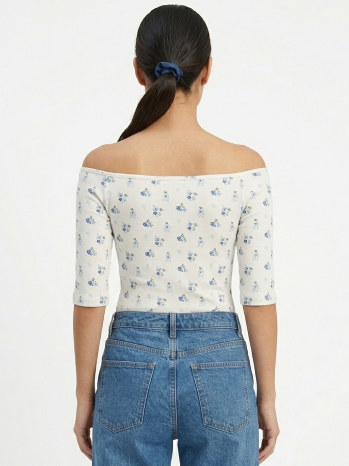 POLO BASICO CUELLO OJAL MAYA BLANCO