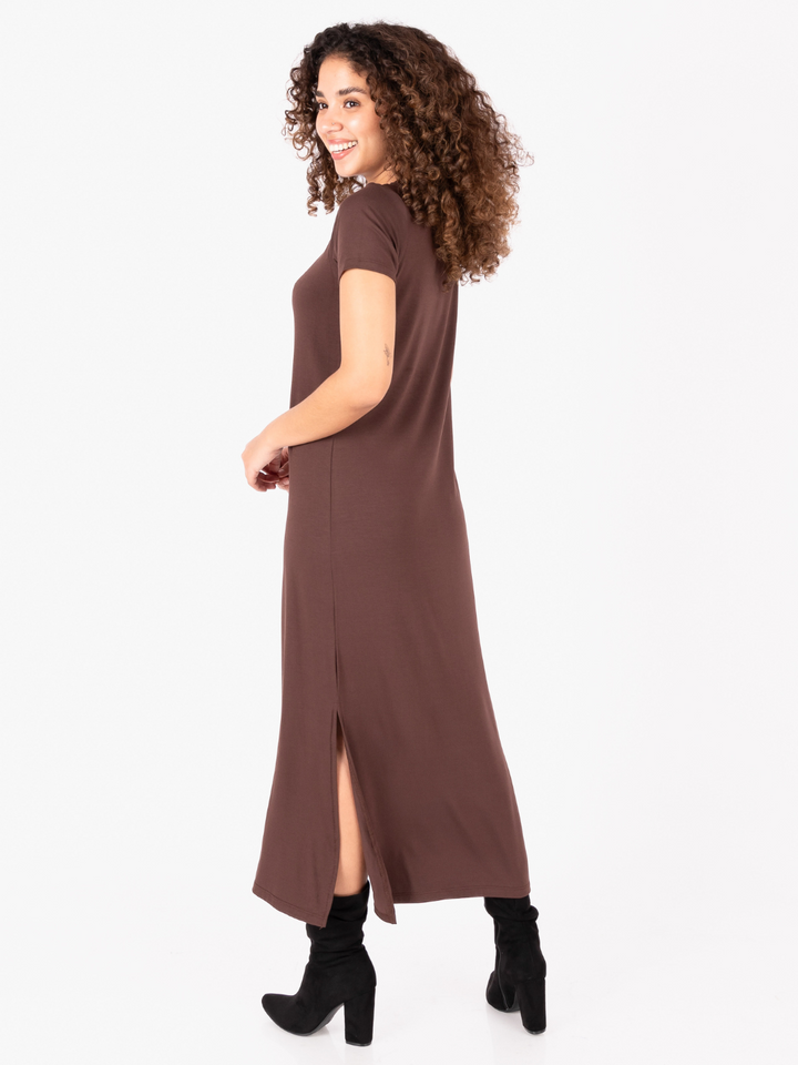 VESTIDO ALE - MARRON