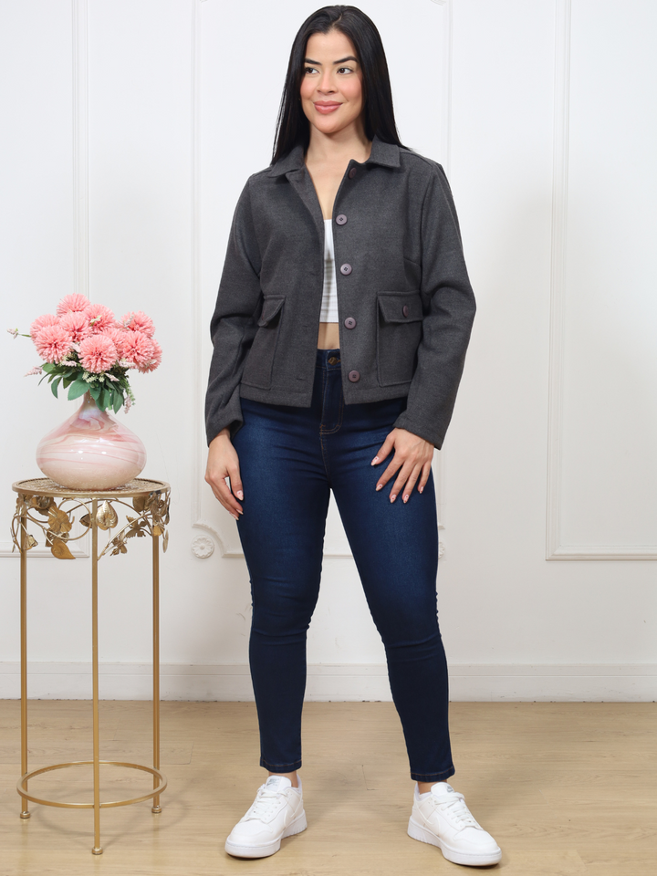 SACO DE PAÑO MINNIE GRIS