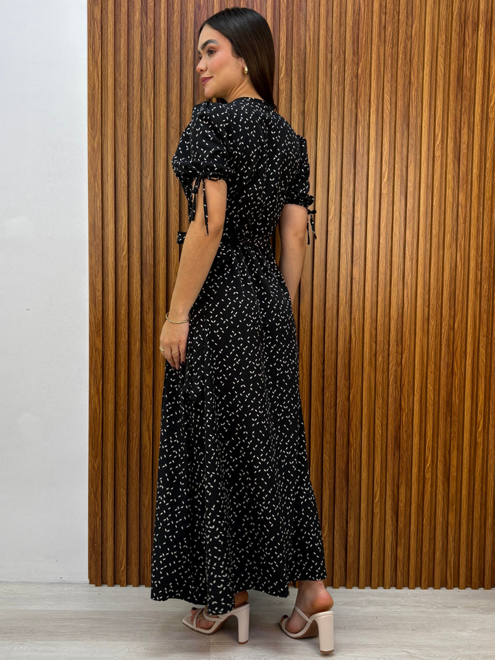 VESTIDO ENVOLVENTE BRISA NEGRO