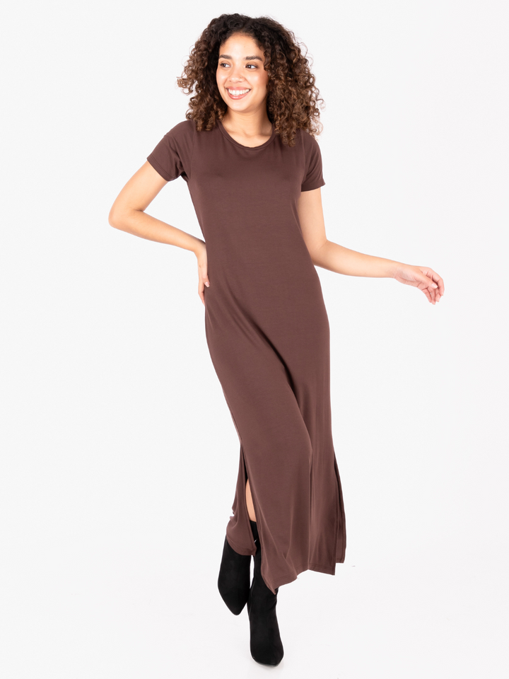 VESTIDO ALE - MARRON