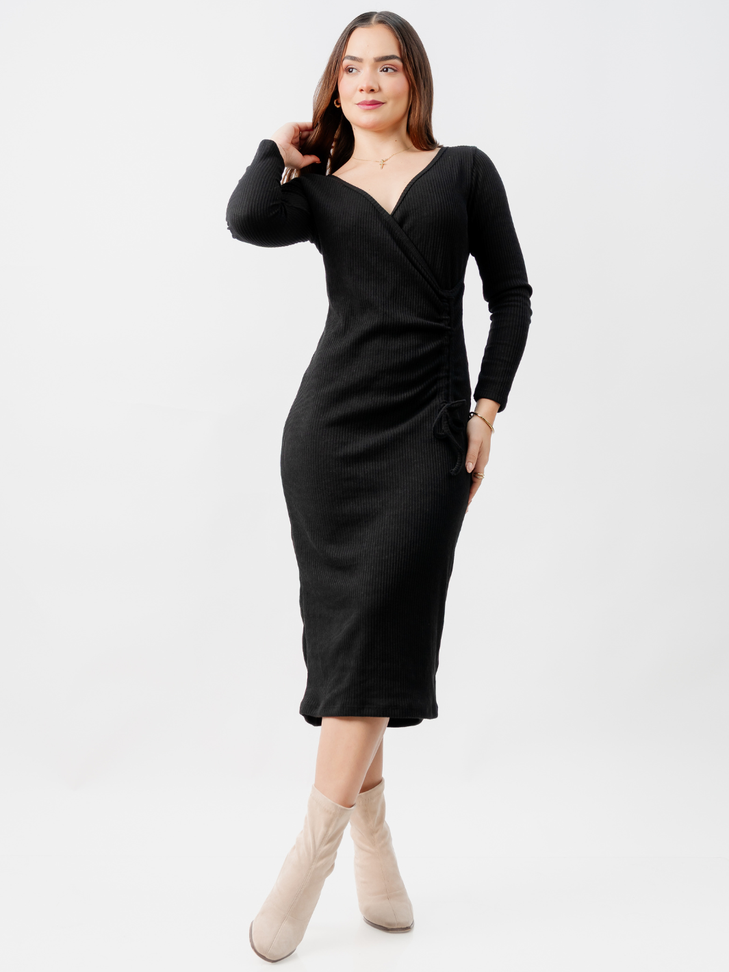 VESTIDO ROSELLA NEGRO
