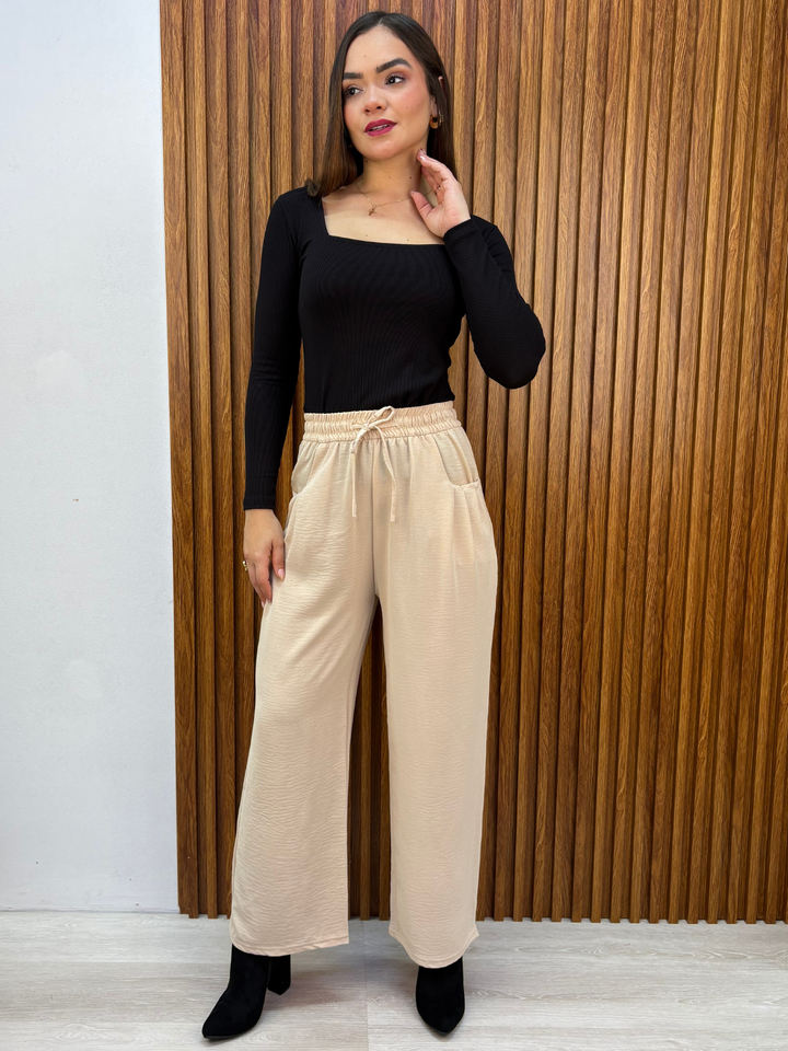 PANTALON CASUAL AMAPOLA CREMA