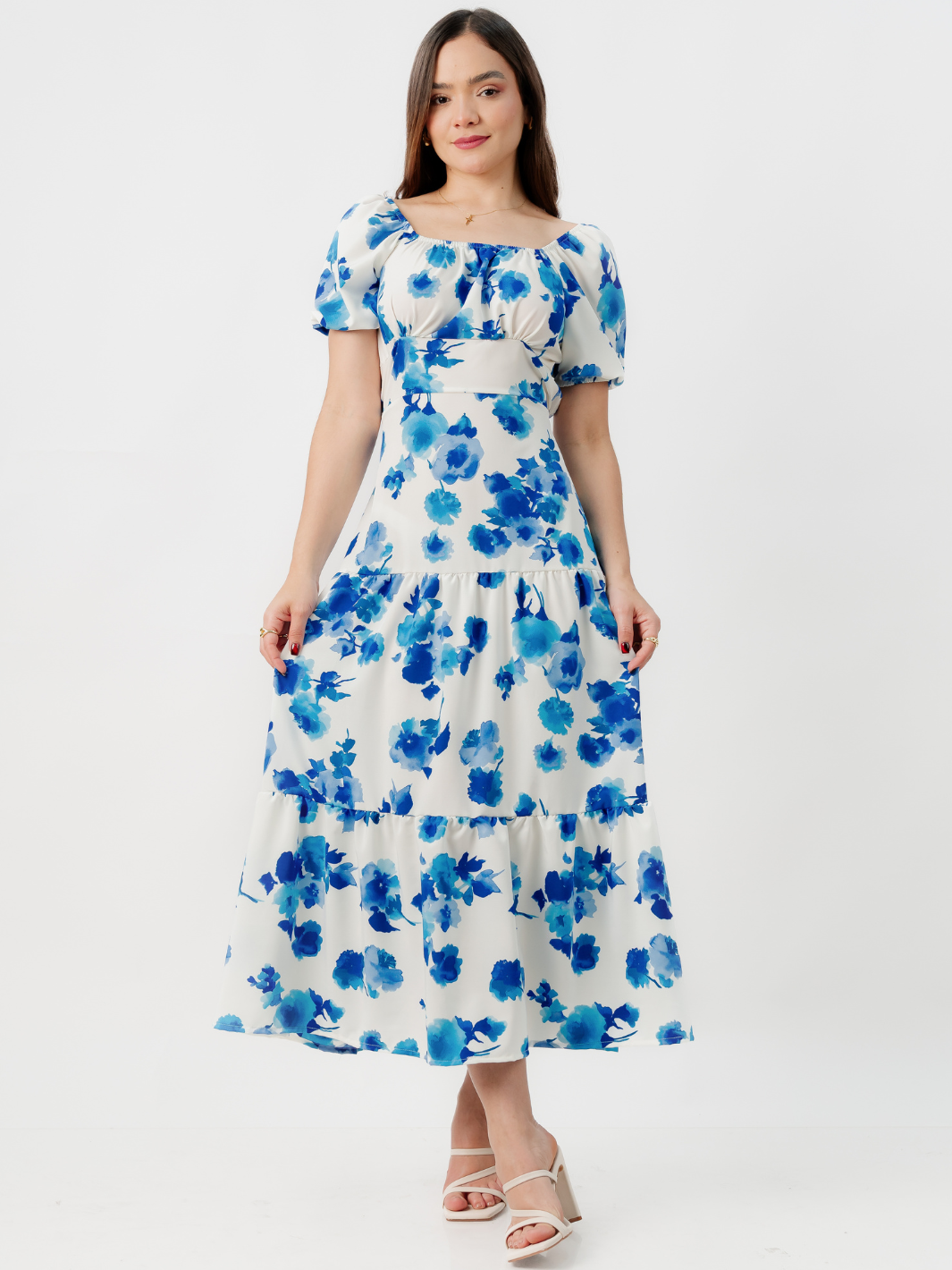 VESTIDO CASUAL LARGO TATIANA PERLA