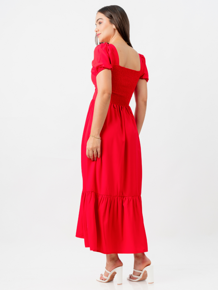 VESTIDO GINEBRA - ROJO