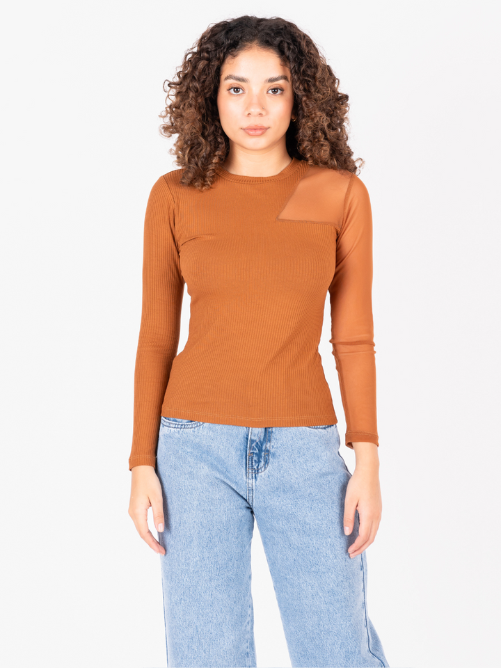 POLO MARGOT - CAMEL