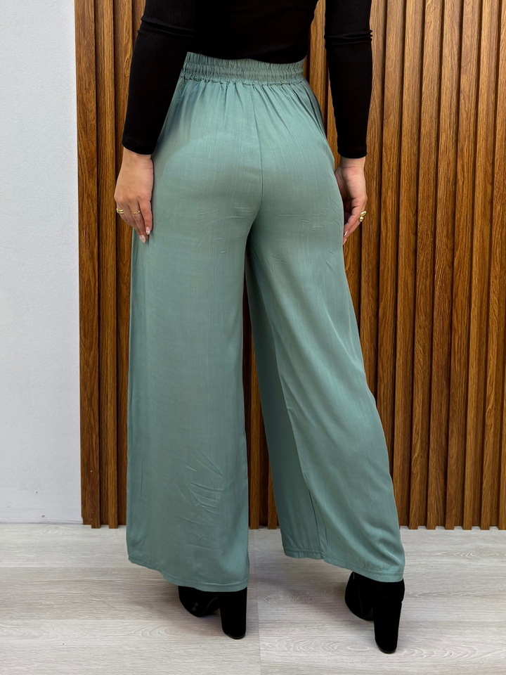 PANTALON PALAZZO ZENDAYA CEMENTO