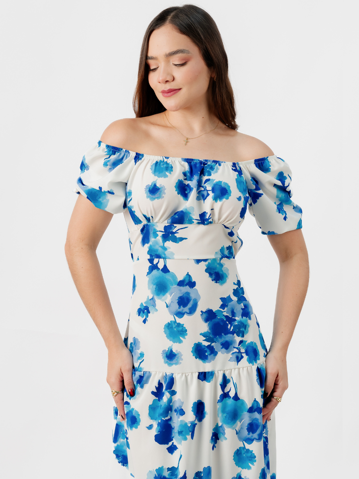 VESTIDO CASUAL LARGO TATIANA PERLA