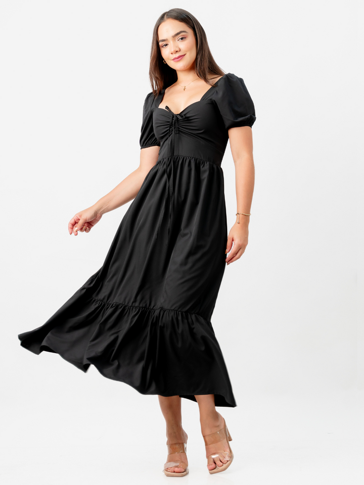 VESTIDO GINEBRA - NEGRO