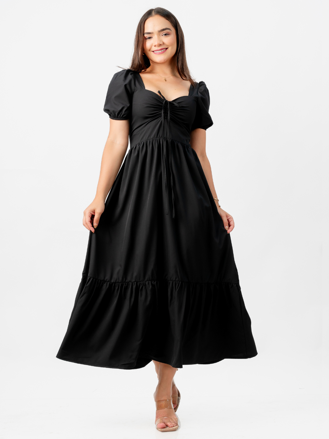 VESTIDO GINEBRA - NEGRO