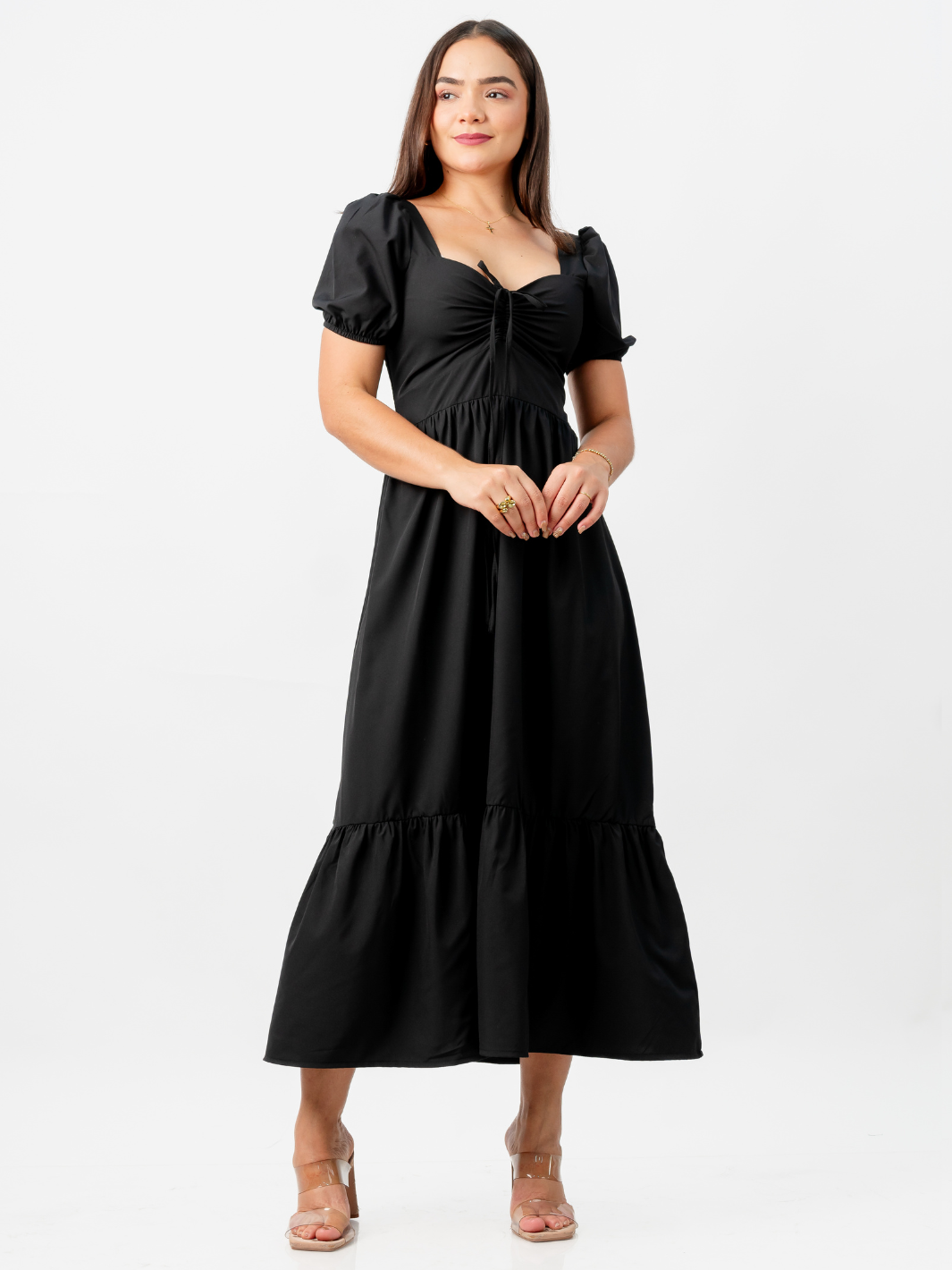 VESTIDO GINEBRA - NEGRO