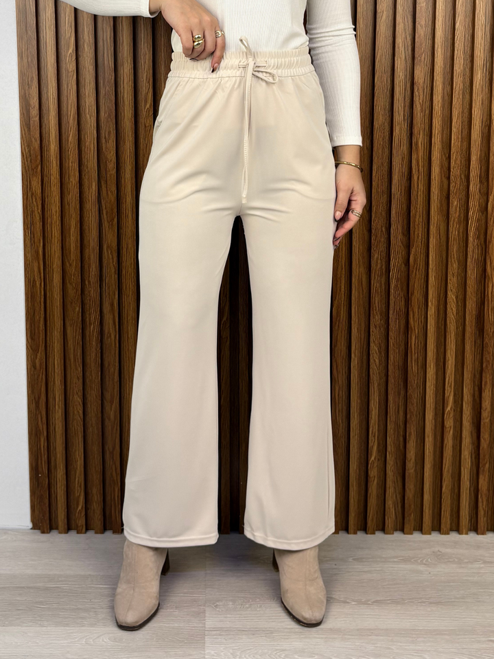 PANTALON RECTO DALLAS CREMA