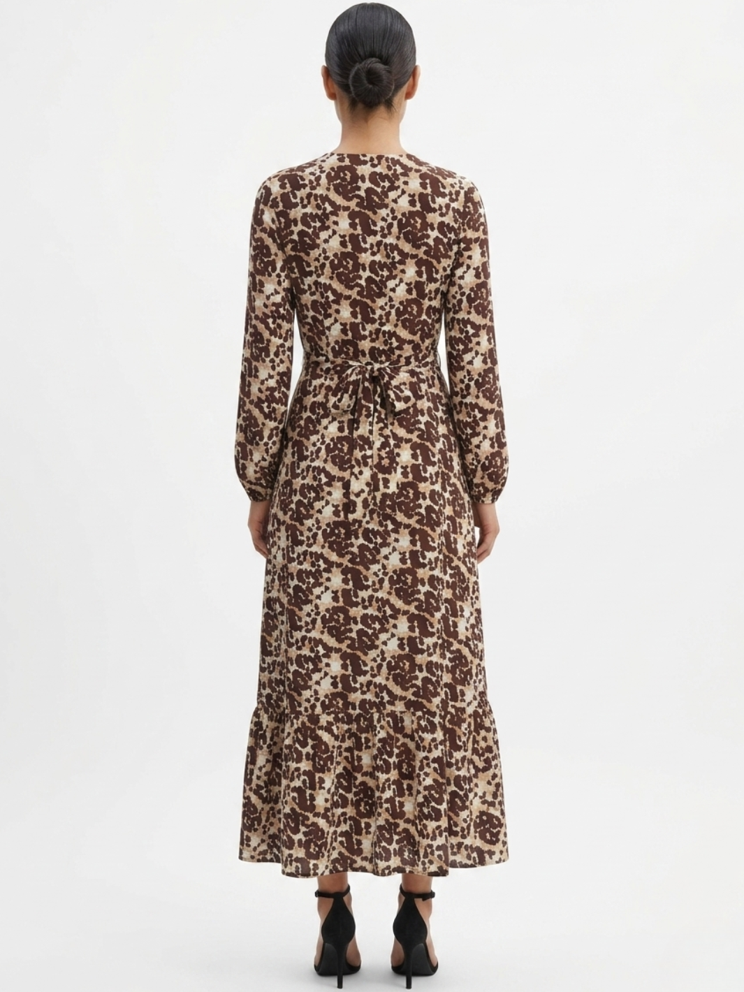 VESTIDO ENVOLVENTE SARA ANIMAL PRINT