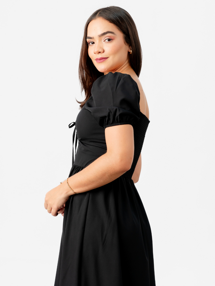 VESTIDO GINEBRA - NEGRO